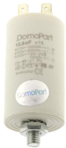 Condensateur 12,5µf 400v pour Lave-linge