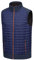 Little Donkey Andy - Gilet bouffant léger pour homme, veste chaude sans manches pour randonnée, voyage, course à pied - bleu, taille XXL