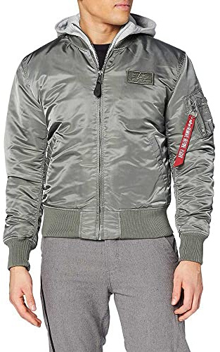ALPHA INDUSTRIES Herren MA-1 D-Tec Bomberjacke, Vintage Green, XL