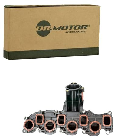 DR.MOTOR AUTOMOTIVE DRM21841 Ansaugbrücke mit Dichtungen ohne Stellelement Kompatibel mit VW Golf 6 5K1 03L129711AL