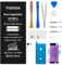 [4000mAh] Battery for iPhone 12/12pro 6.1 Inch Ultra High Capacity Replacement Battery for iPhone 12 A2172 A2402 A2403 A2404 with Professional Repair Tool Kit and Instruction