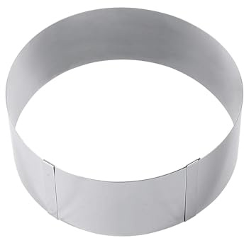Tortenring Edelst. H 9cm mb