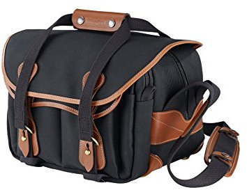 Billingham 225 Protective Camera Bag - Black/Leather