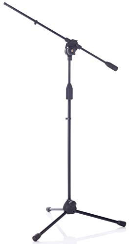 BESPECO MSF01N - Asta microfonica a giraffa con regolazione mediante pulsante