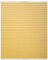 Lichtblick Plissee Klemmfix, ohne Bohren, verspannt, lichtdurchlässig, Blickdicht, Uni, mit eleganter Crushed Optik Gelb,65 cm x 130 cm (B x L)