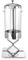 HENDI Saftspender, Wasserspender, Limonadenspender, Inhalt: 5L, 280x220x(H)510mm, Edelstahl, Polycarbonaat