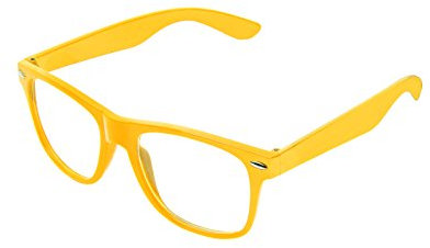 retroUV® Klassische Brillen 80er Jahre Retro Große Horn Umrandeten Sonnenbrille Stil