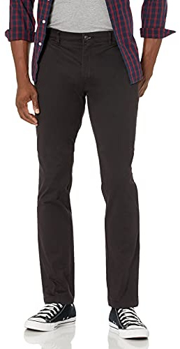 Amazon Essentials herr Skinny-Fit Tvättad Comfort Stretch Chino-byxa (tidigare Goodthreads)