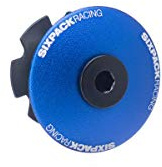 Sixpack Racing Bedrohung Stern und Stöpsel für MTB-Vorbau, Erwachsene, Unisex, Blau, Einheitsgröße