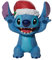 Enesco - Disney Lilo & Stitch Holiday 3.25 Figure Multicolore 6007133
