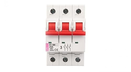 Modultrennschalter 25A 3P 400V SV325 002423322 eti-polam 3838895321385