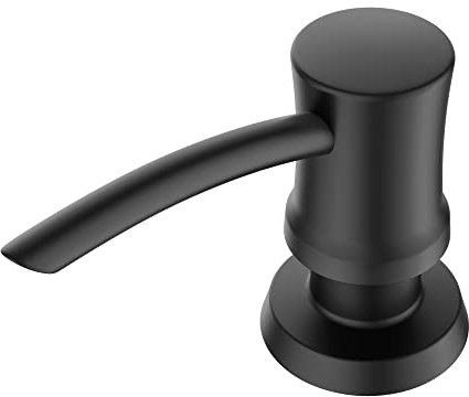 KRAUS Dispensador de jabón y loción de Cocina en Negro Mate, KSD-54MB