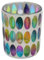 Agatige Teelichthalter, Mosaik-Kerzenhalter aus Glas, Glasmosaik-Kerzenhalter-Kit, Teelichthalter Set, Kerzenhalter aus Glas, Mosaik-Teelichthalter, Votivkerzenhalter, Tasse, lebendiger Glanz