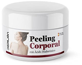 Körperpeeling 500 ml - Peeling mit Hyaluronsäure für hydratisierte Haut - Für die Körperpeeling - Für jeden Hauttyp - Depilion