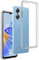 REY [Lot de 3] Coque pour Oppo A17, TPU Transparent en Silicone, Ultra Fine 0.33mm