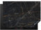 KitchenYeah© Copri Piano Cottura Induzione 75x52 cm Coprifornelli Fornello Proteggi Tutto per la Cucina Fornelli Marmo - Nero - Oro - Grigio - Struttura in marmo