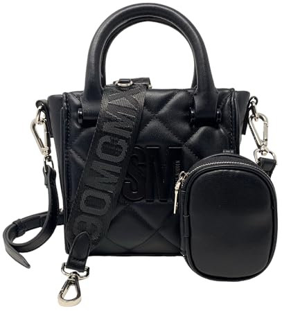 Steve Madden Bbabi Convertible Crossbody Bag, Schwarz, Einheitsgröße