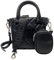 Steve Madden Bbabi Convertible Crossbody Bag, Schwarz, Einheitsgröße