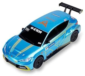 SCALEXTRIC - Kompaktes Rennauto - Slotcar, Maßstab 1:43 (Cupra e-Racer - Tambay - World Champion)