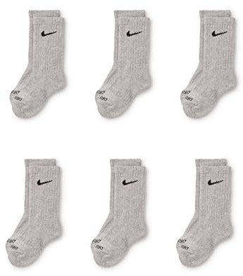 NIKE Unisex Kinder Colorful Pack Crew Socken (1er Pack)