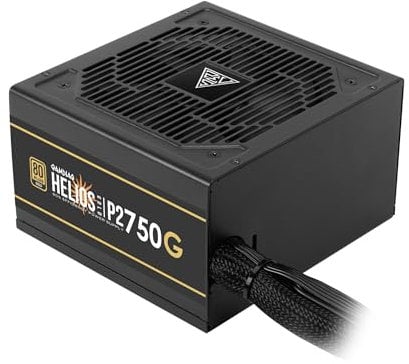 GAMDIAS PSU Power Supply 750W, PC Computer, Non-Modular ATX, Gold 80+ PLUS, ATX 3.0 & PCIe Gen 5.0, Native 12VHPWR Cable, Heavy-duty Protection, Full DC-DC LLC Resonant Circuit Design, 750 Watt, Black