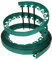 GARDENIX Flexible Rasenkante Kunststoff - Wetterbeständige Rasenabgrenzung Beeteinfassung Rund - Blumenbeet Umrandung - Grün, 10 m, 20 Erdanker, 6 cm Höhe