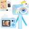 Appareil photo numérique pour enfants - 1080P - Écran de 2,0 avec carte de 32 Go - Appareil photo à selfie pour enfants de 3 à 12 ans - Anniversaire - Noël - Jouet (bleu)