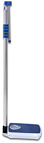 caulo Mechanische Höhen- und Gewichtswaage, medizinische Waage für Ärzte, mit Höhenstange, geeignet für Zuhause, Krankenhaus, Fitness