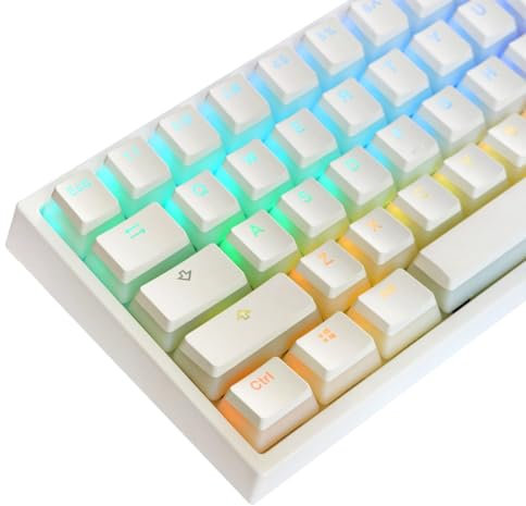 Xuanxi Pudding Keycaps Double Shot Translucent PBT OEM Keycap For Switches Mechanical Keyboard Keys Caps 117Key