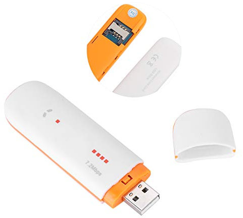 Adattatore USB di rete Kuuleyn 3G, dongle USB UMTS:B1, adattatore scheda di rete LAN bianco