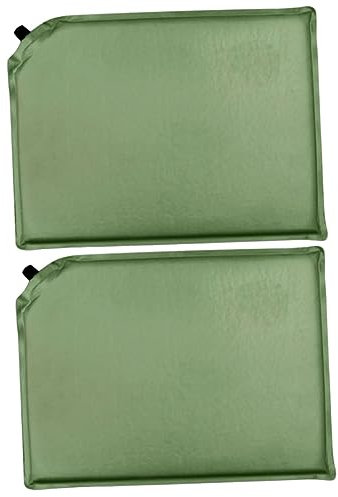 WOONEKY 2stücke Outdoor Aufblasbares Sitzkissen Leichtes Wasserdichtes Campingpolster Für Picknick Und Outdoor-aktivitäten Tragbare Sitzmatte Für Familie Und