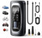 Tyre Inflator Cordless Compressor 150 PSI, Portable Electric Bike Pump with Pressure Gauge, Digital Display, LED Light, 18000mAh Rechargeable Tyre Accessories for Car, Bike, Motorbike and Ball