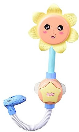 JOINPAYA Kinderdusche badewanne duschkopf Sonnenblumen-Badespray Kinder wasserspielzeug kinderwasserspielzeuge badewannenspielzeug Spielzeug Schwimmbad Spielzeug -Dusche-Tool