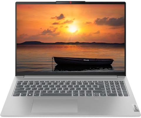 Lenovo IdeaPad Slim 5, laptop WUXGA IPS da 16 pollici, Intel Core 5 10-Core 5 120U, 16 GB LPDDR5x RAM, SSD M.2 NVMe PCIe da 1 TB, KB retroilluminato, impronte digitali, Wi-Fi 6, BT5.2, Windows 11 Home