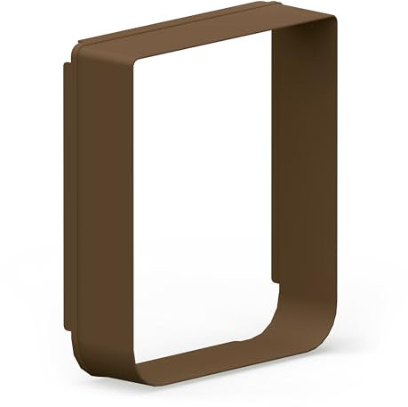 Sure Petcare Haustiertür-Tunnelverlängerung, kompatibel mit SureFlap Microchip Haustiertür und Connect-Version, Wandinstallationszubehör, Braun