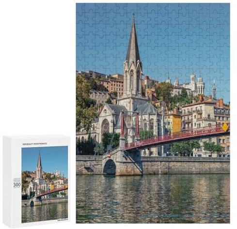 Puzzles Für Teenager 300 PCS Beautiful Lyon Puzzles Für Erwachsene – Entspannungsspiele, Die Spaß Machen Und Humorvoll 300 PCS