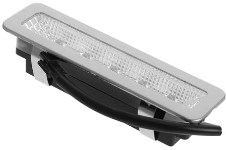 RUNROTOO LED Dunstabzugshaube 60cm mit Dualreihiger LED Beleuchtung Legierte Rechteckige Rauchlampe für Helle Verschleißfeste Beleuchtung unter Küchenschränken im Haushalt