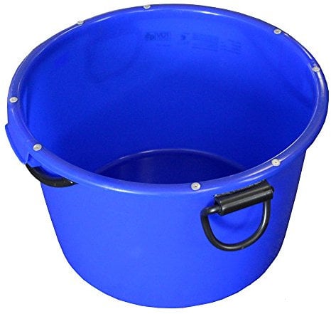 Mörtel-Kübel 90,0 l, Ø 665 mm 'FMB90', blau, kranbar