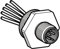 Schneider XZCE13M125M Metalladapter, Pg 13,5 Gewindebohrung, für Stecker, M12, 5-Adern