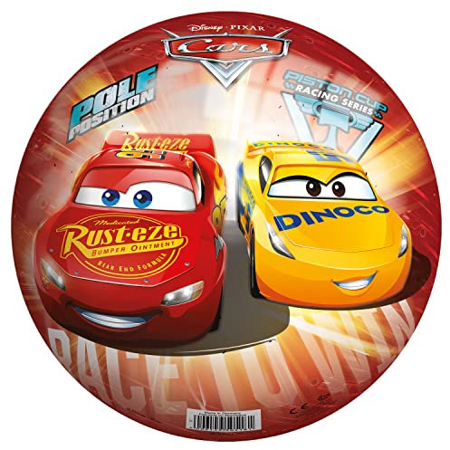 Cars3 50518 Buntball 9 Zoll farblich sortiert, Mehrfarbig