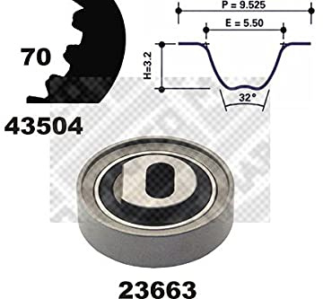 MAPCO 23504 Zahnriemensatz