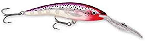 Rapala - Deep Tail Dancer Angelköder - Angelzubehör aus Balsaholz - Stabile Tauchschaufel - Süßwasser Spinnköder - Lauftiefe 9m - Fischköder 11cm, 22g - Hergestellt in Estland - Silver Flash