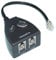 T.U.K. TUK HADMATE RJ-11 M 2 x RJ-11 °F Black Telephone Splitter – Phone splitter