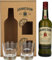 Jameson Irish Whiskey Original Blended and Triple Distilled Whiskey Glasses Gift Set, 70cl
