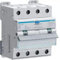 Hager adp475h – disjoncteur différentiel 4 pôles 30 mA 6 kA C-25 A type-ac