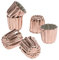 Patisse 43016 Backform für Canelé de Bordeaux, Kupfer, 35 mm, 6 Stück