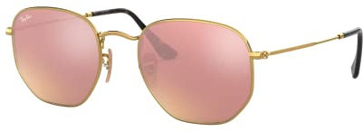 Ray-Ban Unisex Rb 3548n Sonnenbrille, Gold (Gestell: Gold,Gläser: Kupfer 001/Z2), Medium (Herstellergröße: 51)