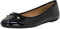 Fitters Footwear That Fits Donne Ballerine Fiona Sintetico Ballerine in Vernice con Fiocco (43 EU, Nera)