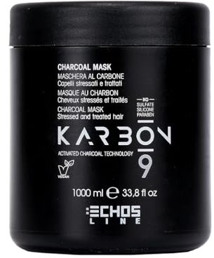 Echosline Karbon 9 Charcoal Vegan Organic Mask Carbon Based (1000ml)