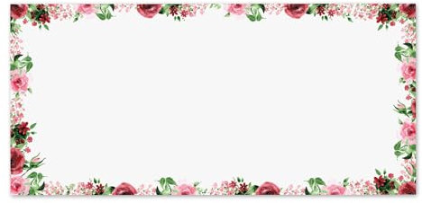 younikat Briefkarten Set Rose I 50 Motiv-Karten in DIN lang rosa rot hell-grün I vintage Blume I Frühling Einladung Geburtstag Valentinstag Liebe I dv448